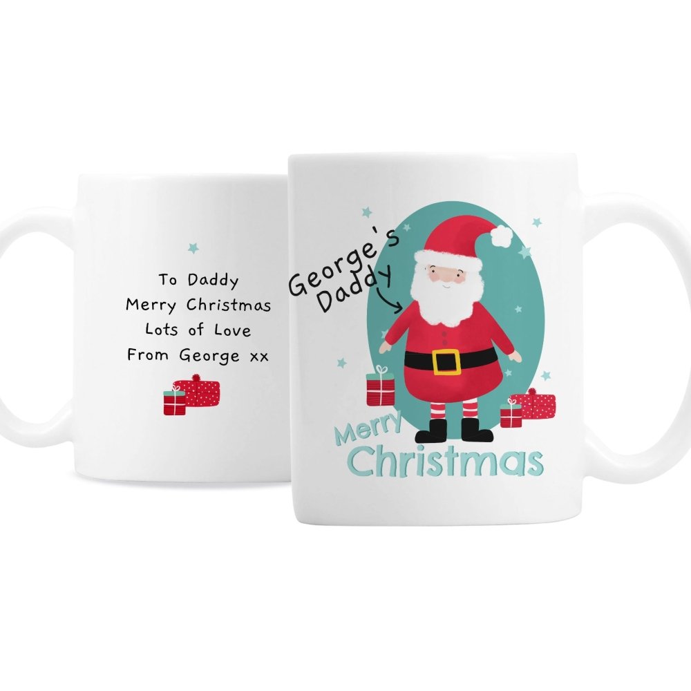 Personalised Mr Claus Mug