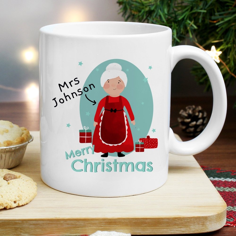 Personalised Mrs Claus Mug