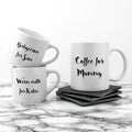 Personalised Personalised Mummy & Me Coffee and Catch Up Mugs