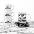 Personalised Personalised Mummy & Me Favourite People Mugs