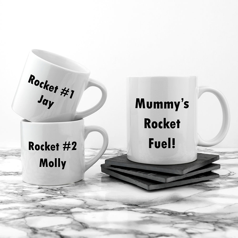 Personalised Personalised Mummy & Me Tea Time Mugs