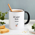 Personalised Personalised Mum's Home Floral Mug