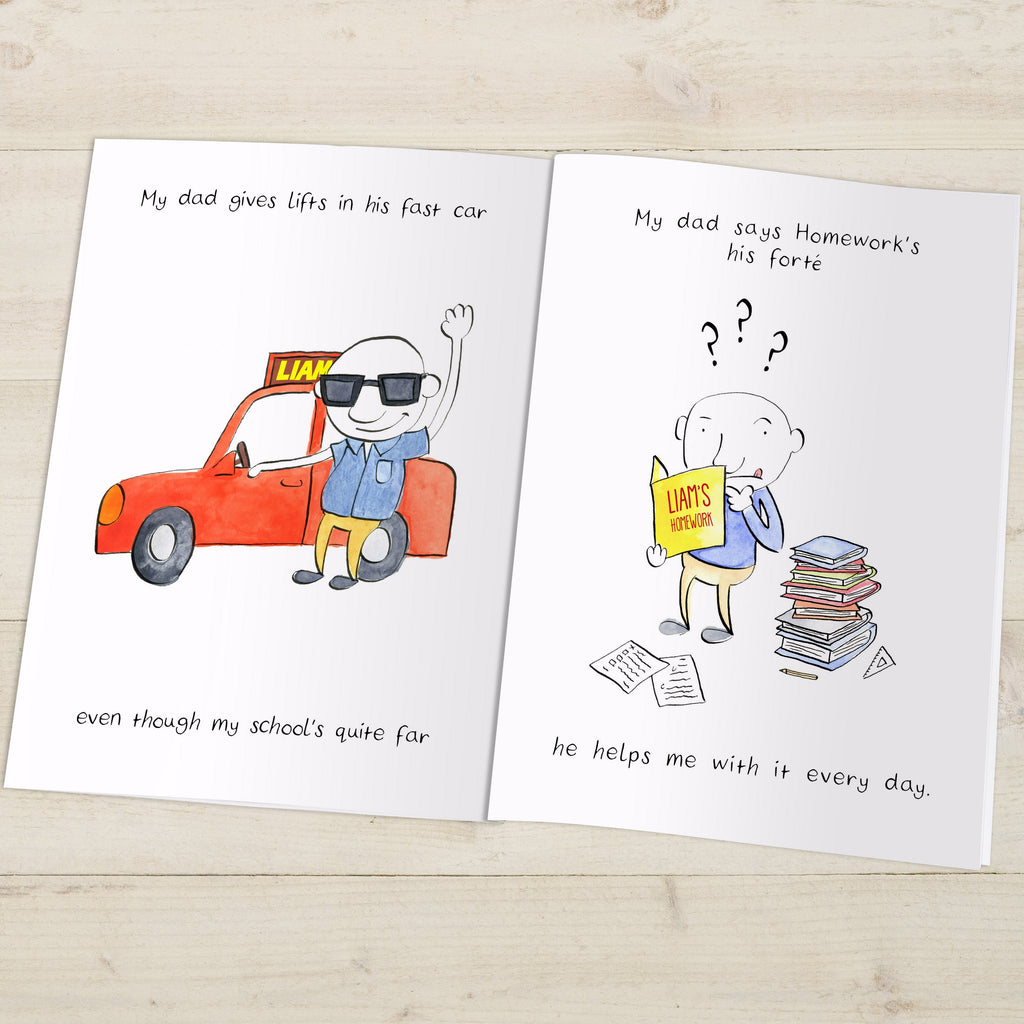 Personalised My Dad Book