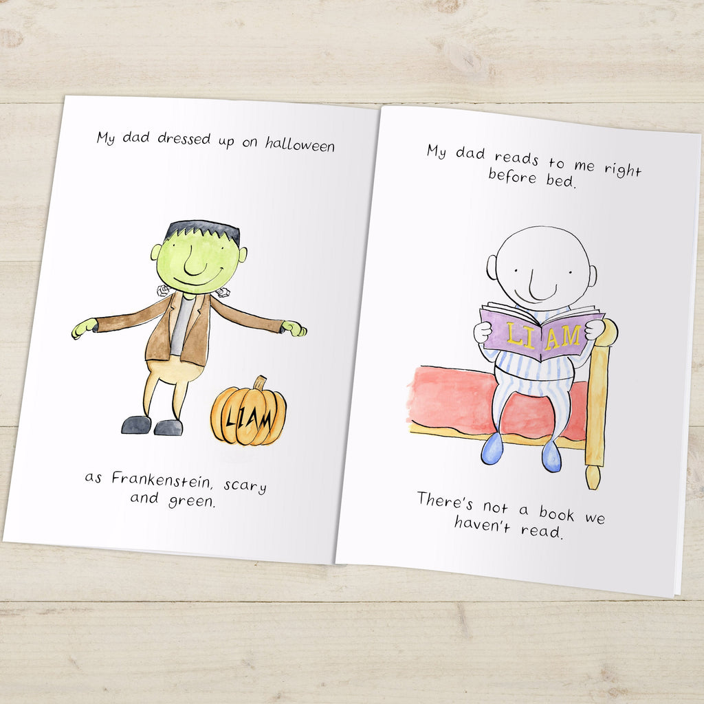 Personalised My Dad Book