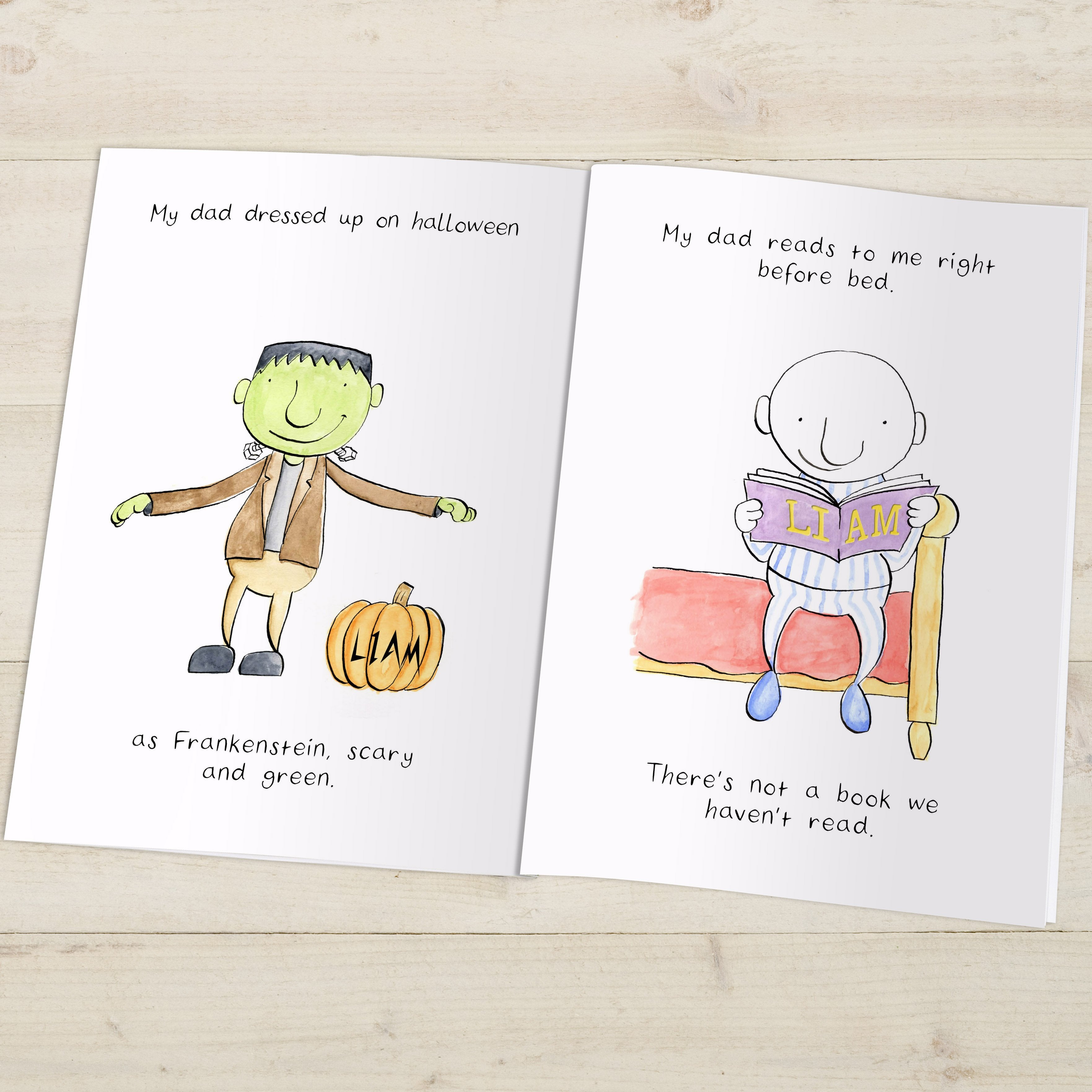 Personalised My Dad Book