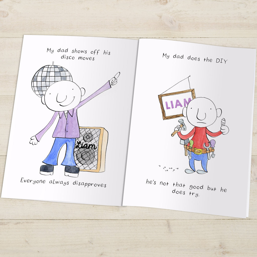 Personalised My Dad Book