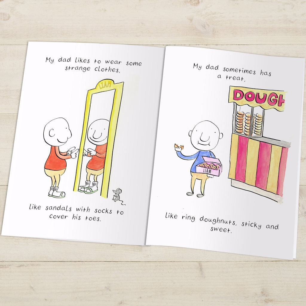 Personalised My Dad Book