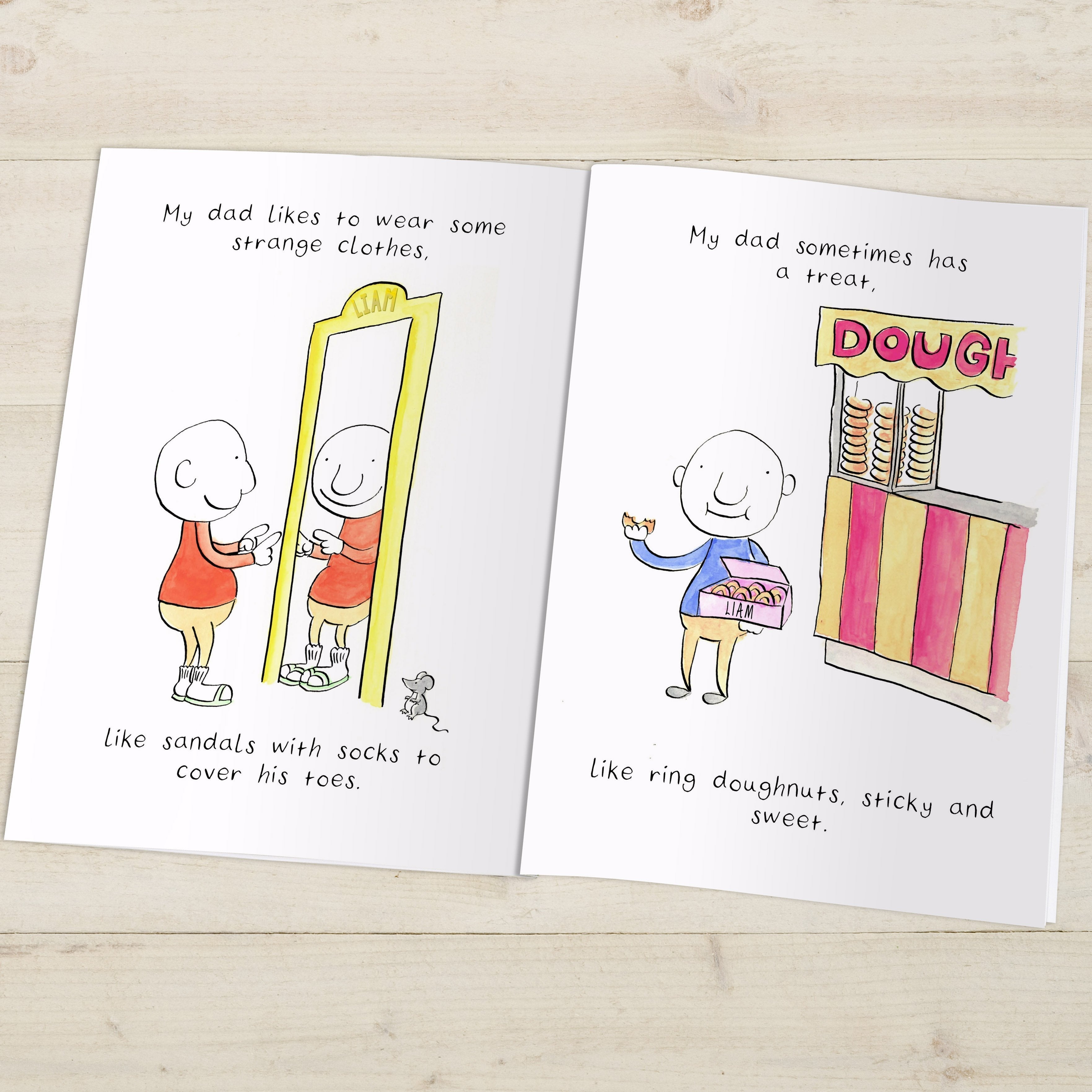 Personalised My Dad Book