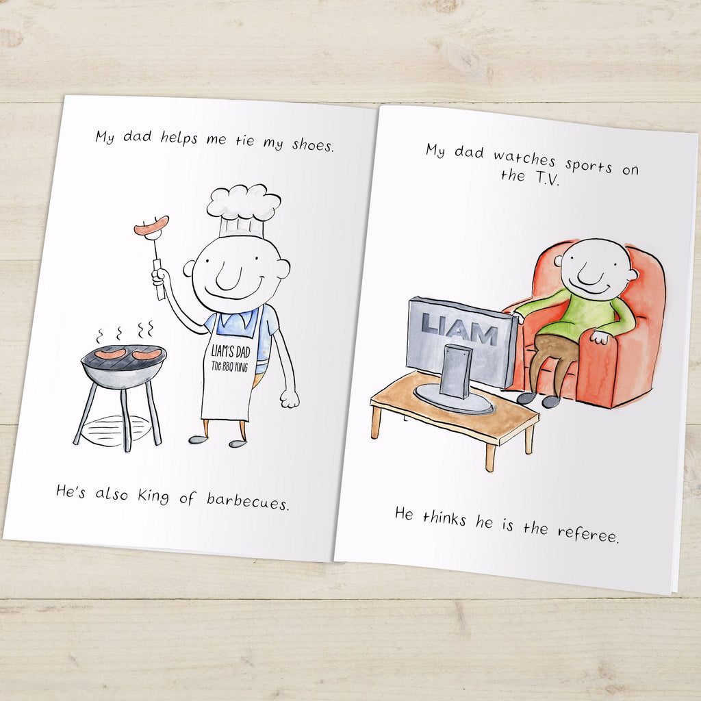 Personalised My Dad Book