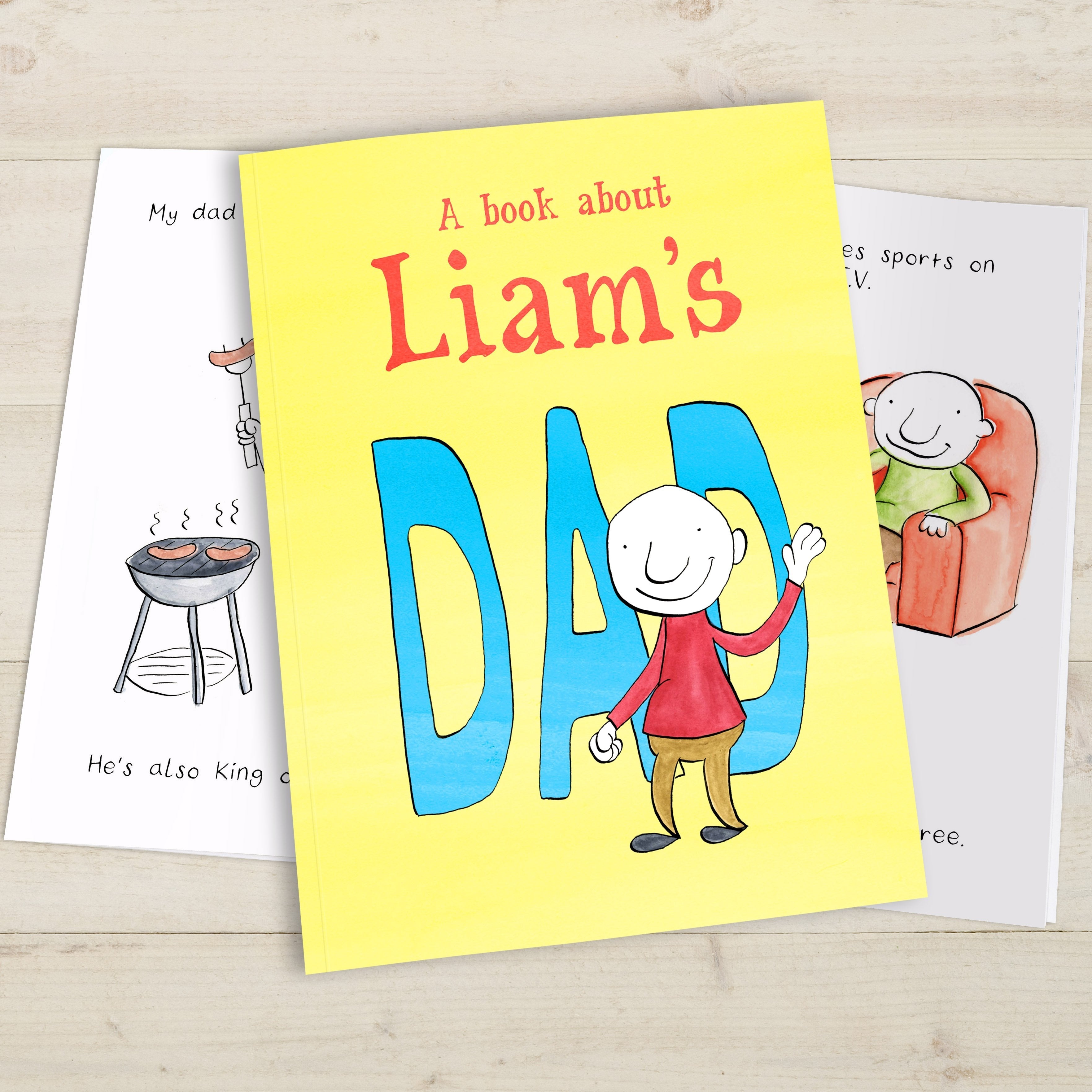 Personalised My Dad Book