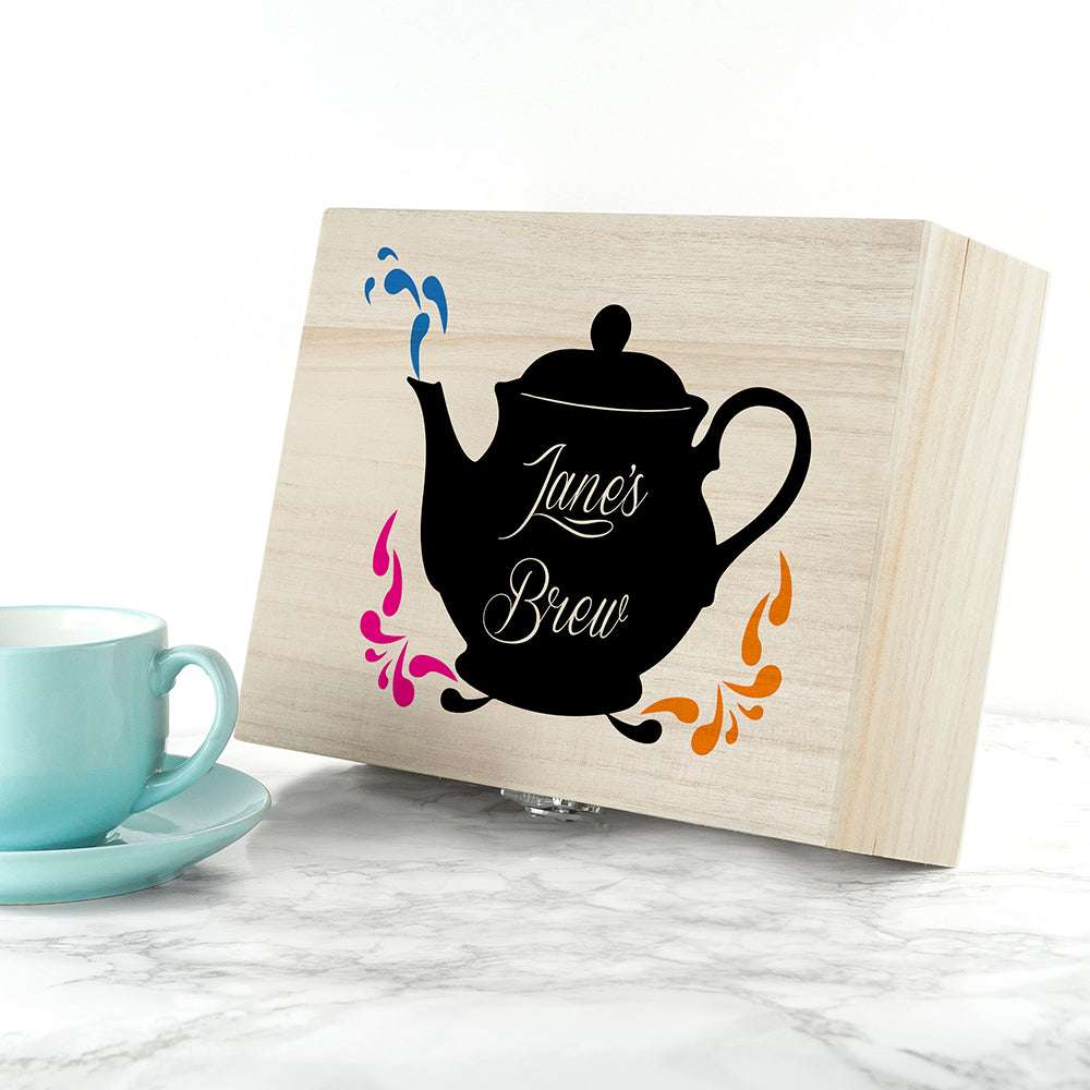 Personalised My Favourite Brews Tea Box