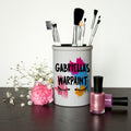 Personalised My Warpaint Make Up Brush Holder