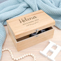 Personalised Personalised New Baby Keepsake Chest