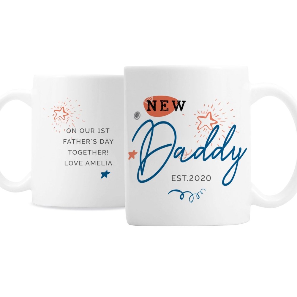 Personalised New Dad / Grandad Mug