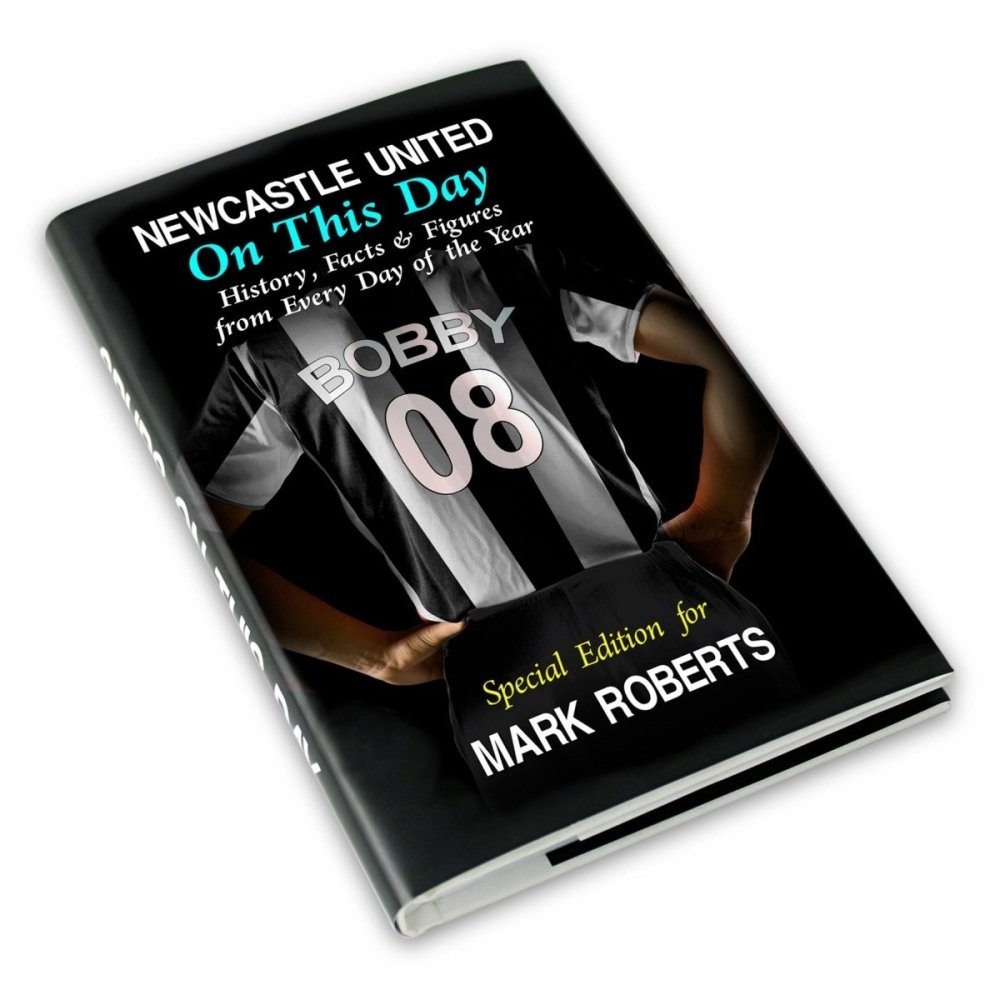 Personalised Newcastle On This Day Book