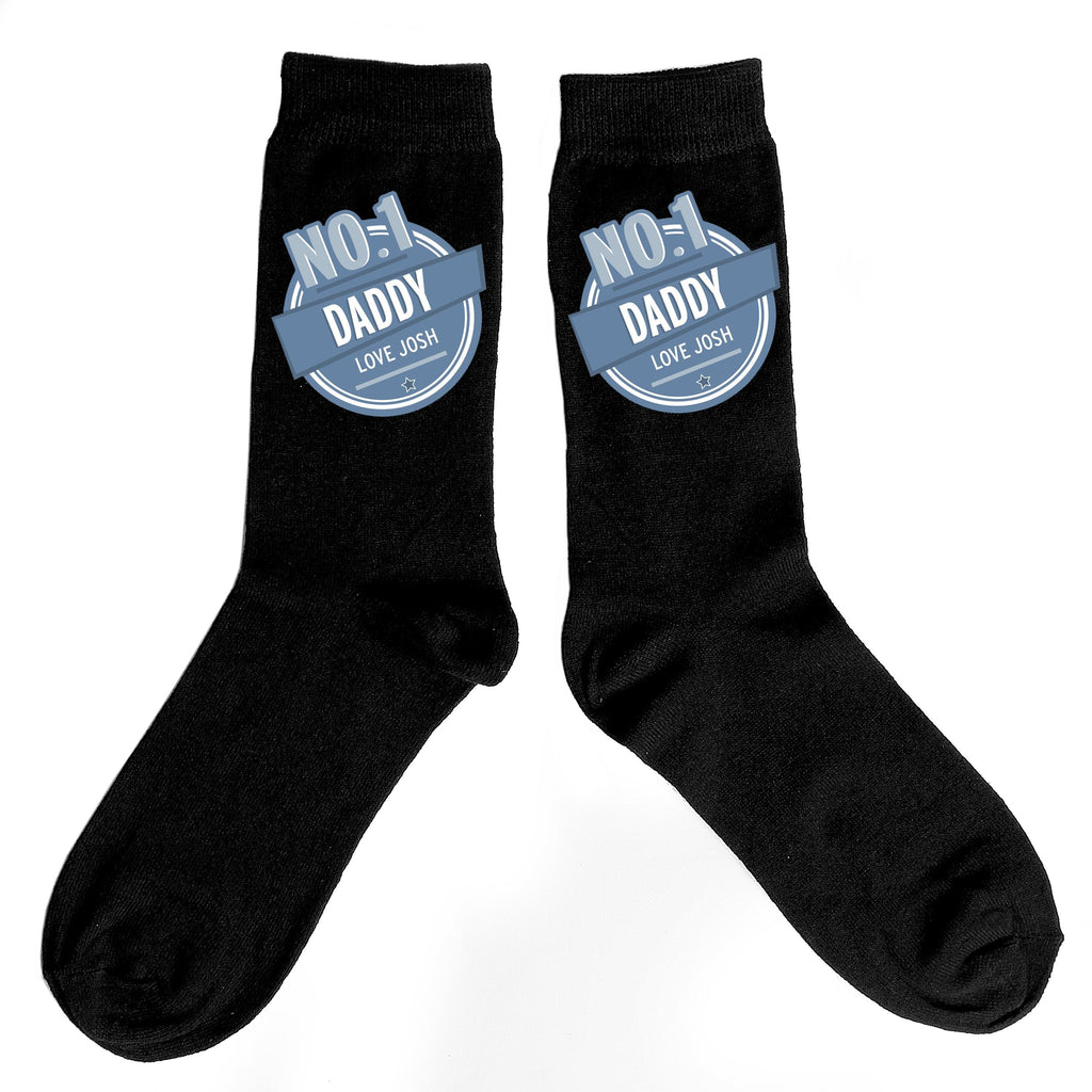 Personalised No.1 Mens Socks