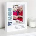 Personalised No.1 5x7 Inch Box Photo Frame