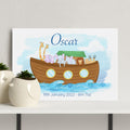 Personalised Personalised Noah's Ark Framed Print