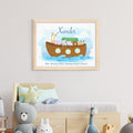 Personalised Personalised Noah's Ark Framed Print