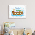 Personalised Personalised Noah's Ark Framed Print