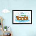 Personalised Personalised Noah's Ark Framed Print