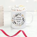 Personalised Personalised Nordic Botanical White Mug