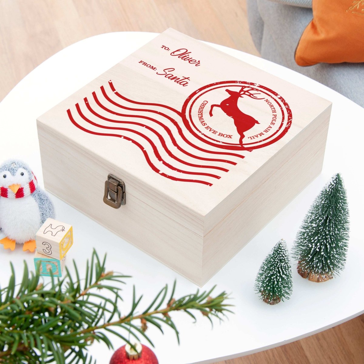 Personalised North Pole Special Delivery Christmas Eve Box