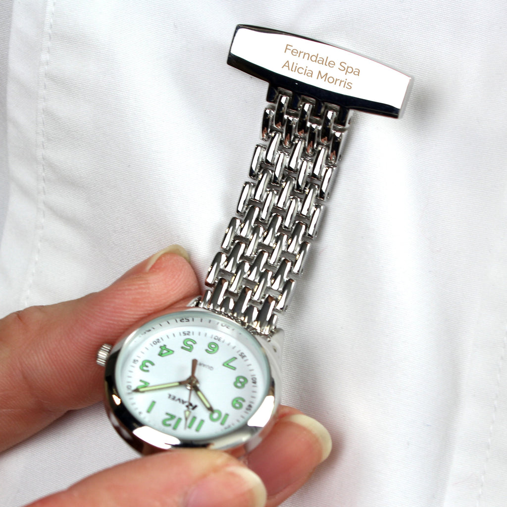 Personalised Nurse's Fob Watch