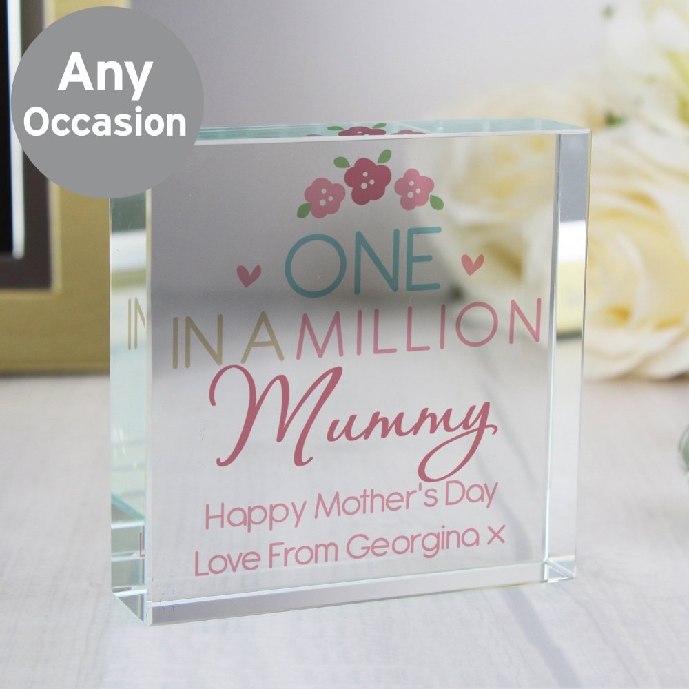 Personalised One In A Million Crystal Token