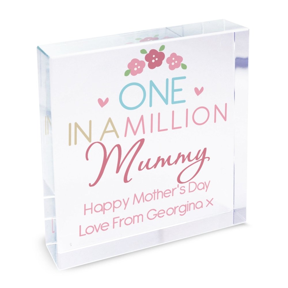 Personalised One In A Million Large Crystal Token