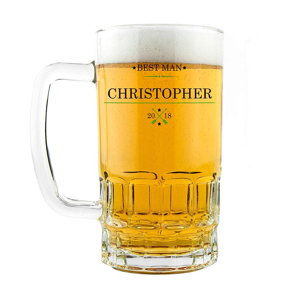 Personalised Ornamental Wedding Tankard