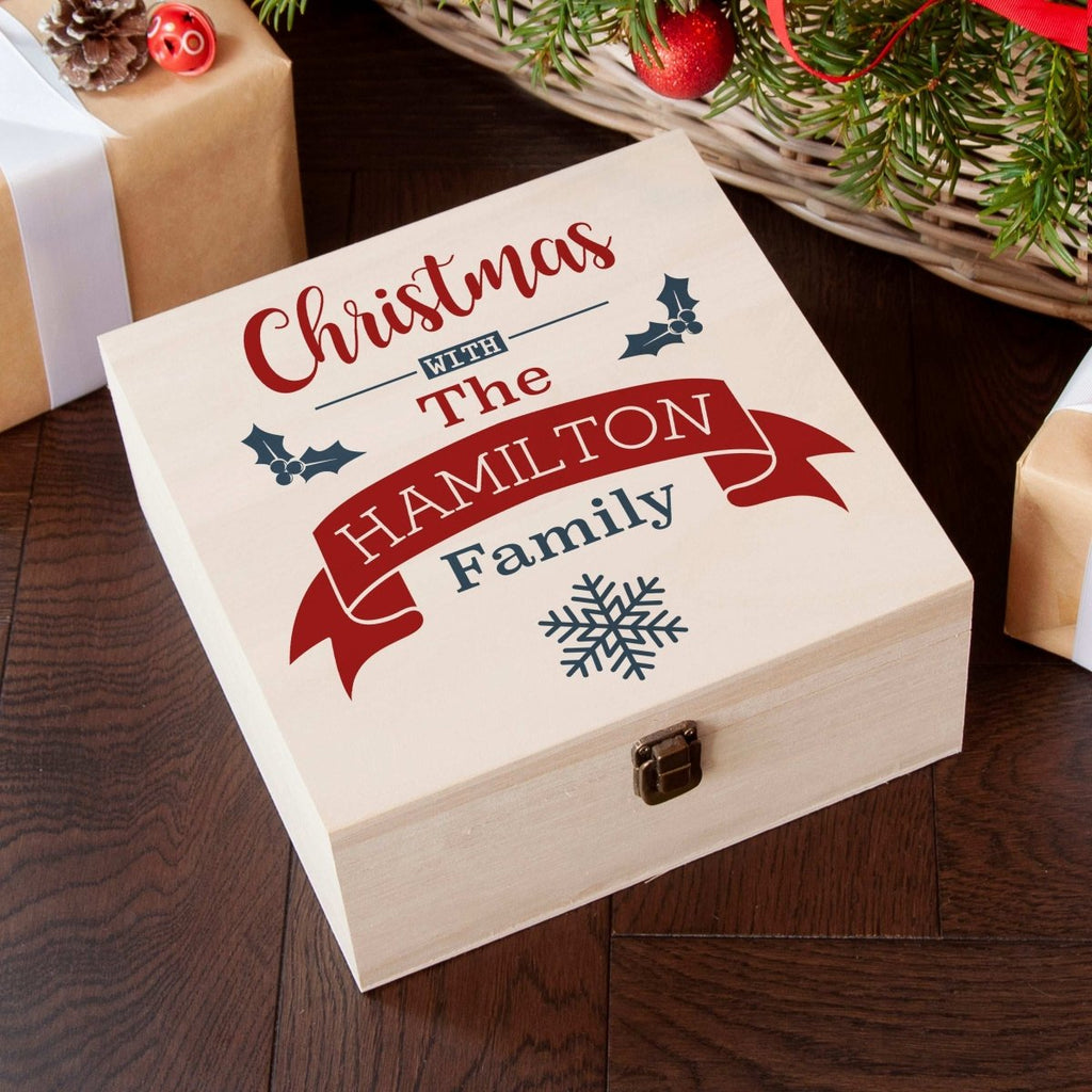 Personalised Our Family's Christmas Eve Box