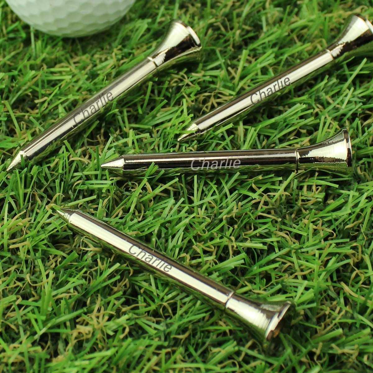 Personalised Pack Of 4 Golf Tees