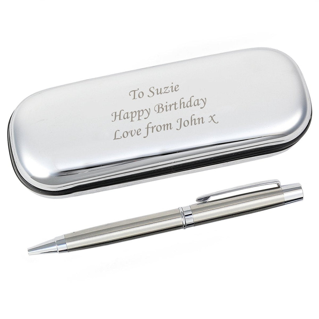 Personalised Pen And Box Set