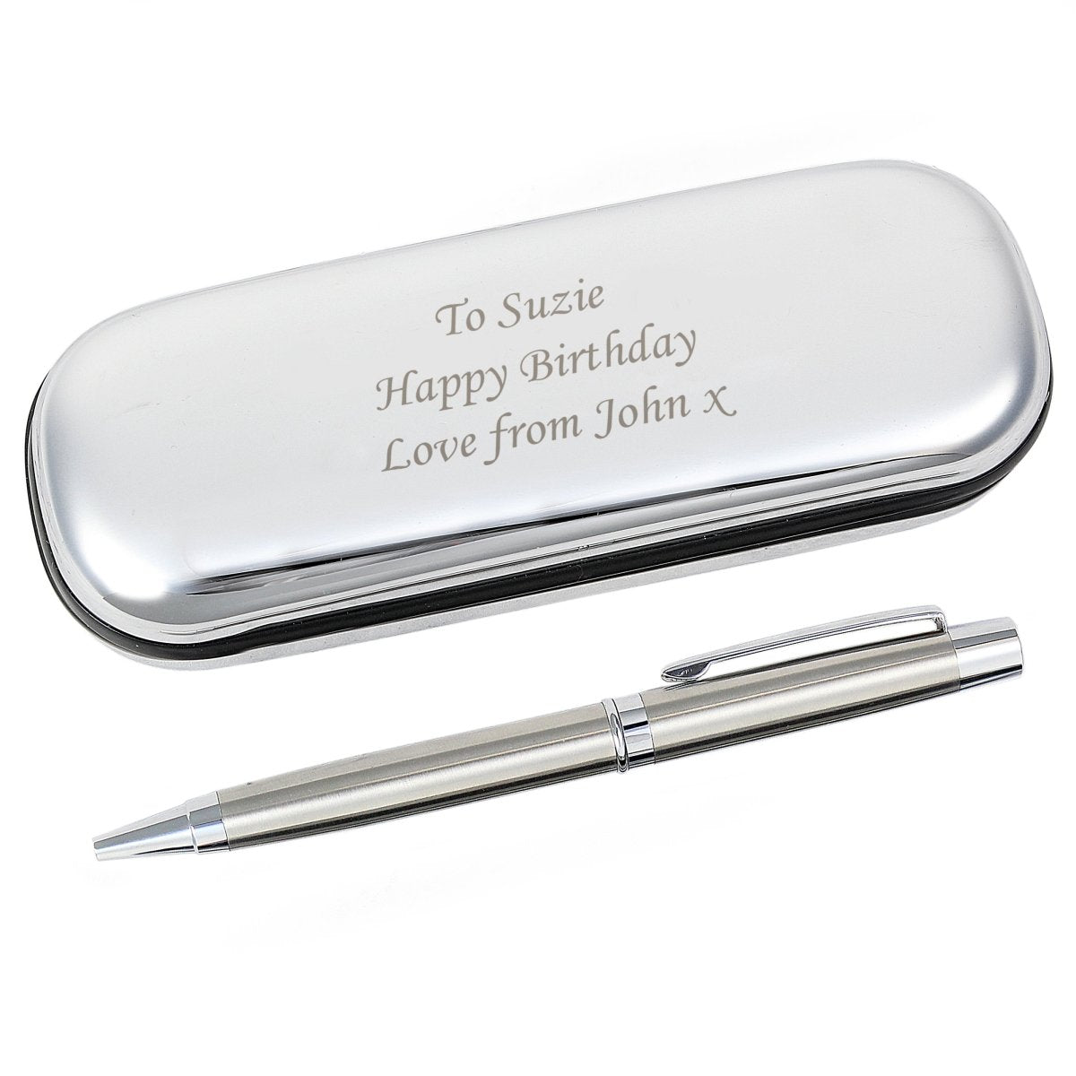 Personalised Pen And Box Set