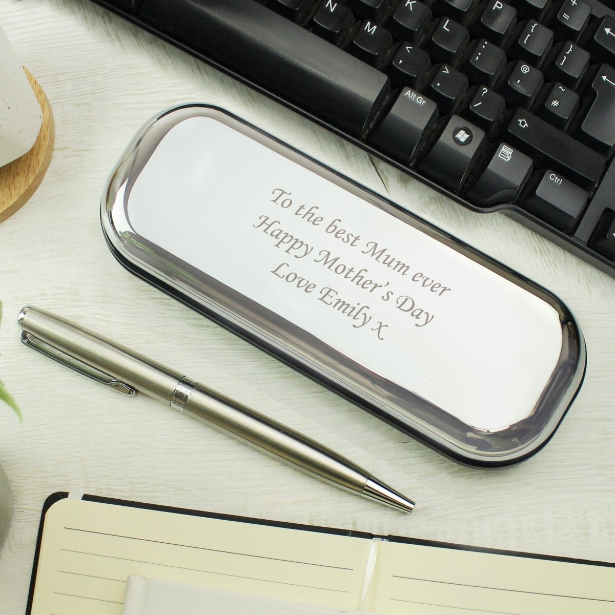 Personalised Pen And Box Set