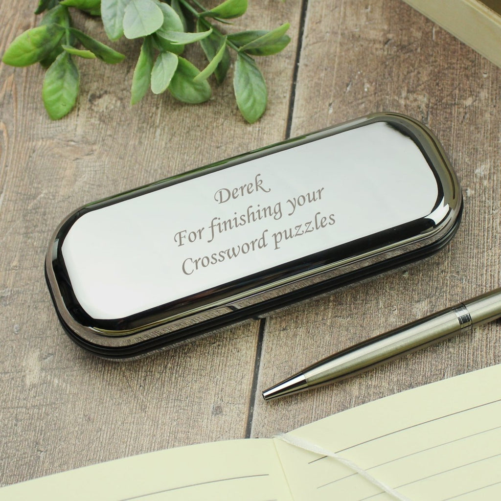 Personalised Pen And Box Set