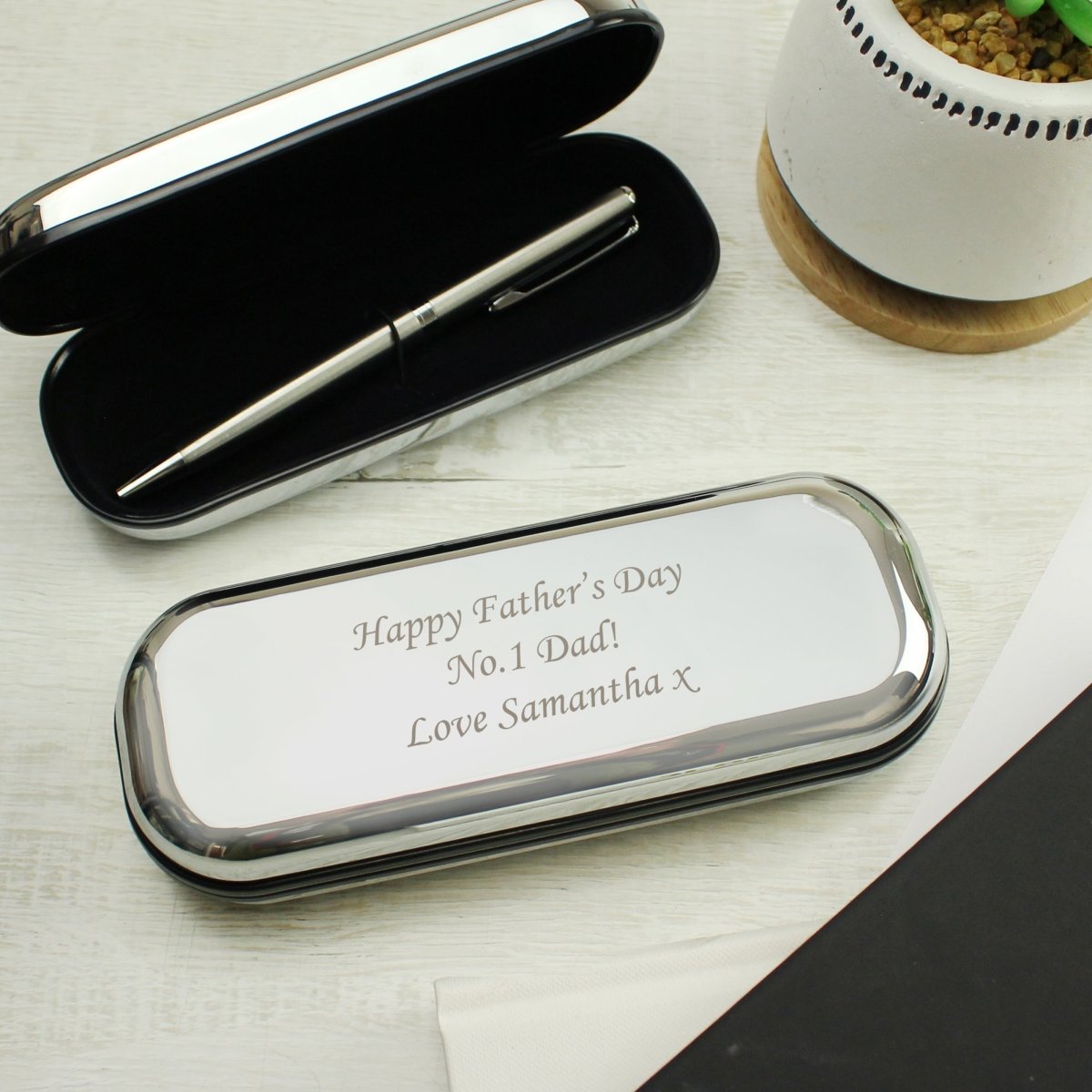 Personalised Pen And Box Set