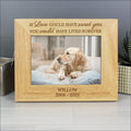 Personalised Pet Memorial 5x7 Inch Photo Frame