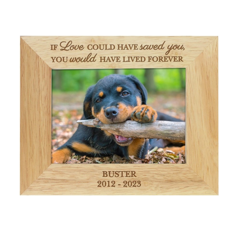 Personalised Pet Memorial 6x4 Inch Photo Frame
