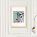 Personalised Personalised Pet Portrait Sketch Print