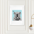 Personalised Personalised Pet Portrait Sketch Print