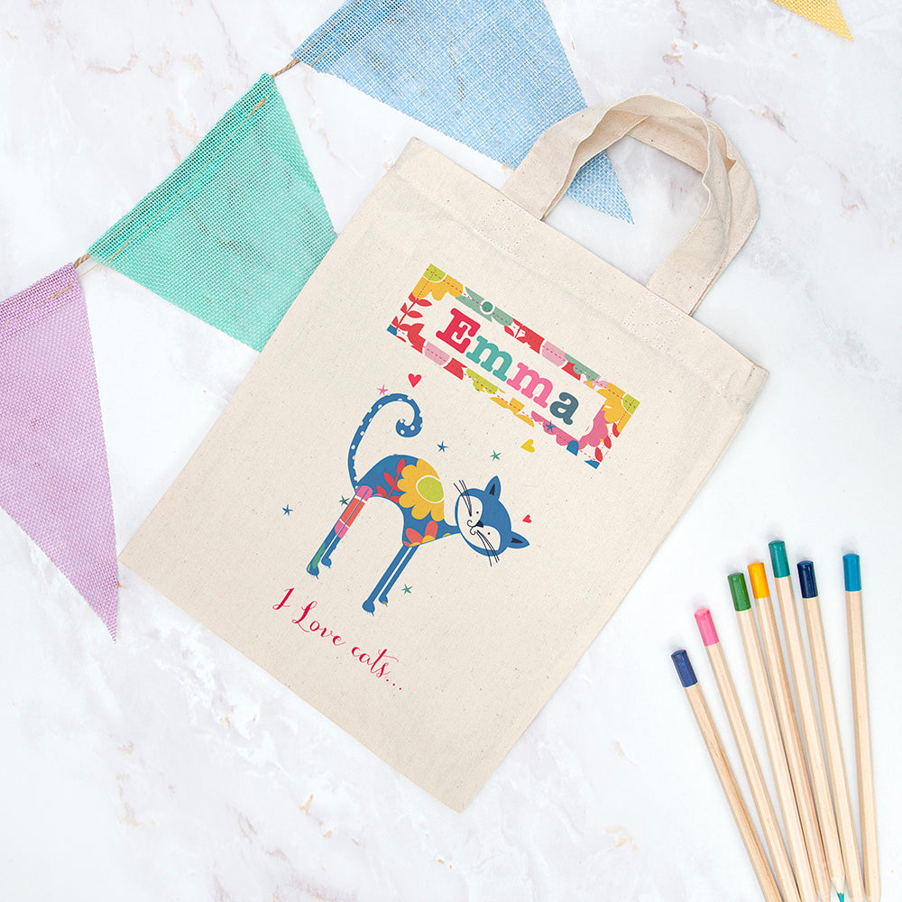 Personalised Personalised Pets Fabric Party Bag