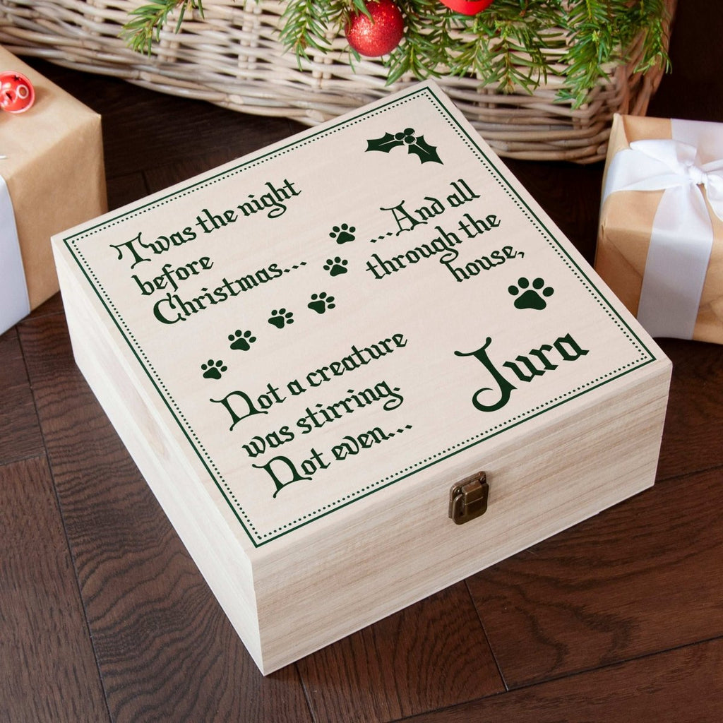 Personalised Pets T'was The Night Before Christmas Eve Box