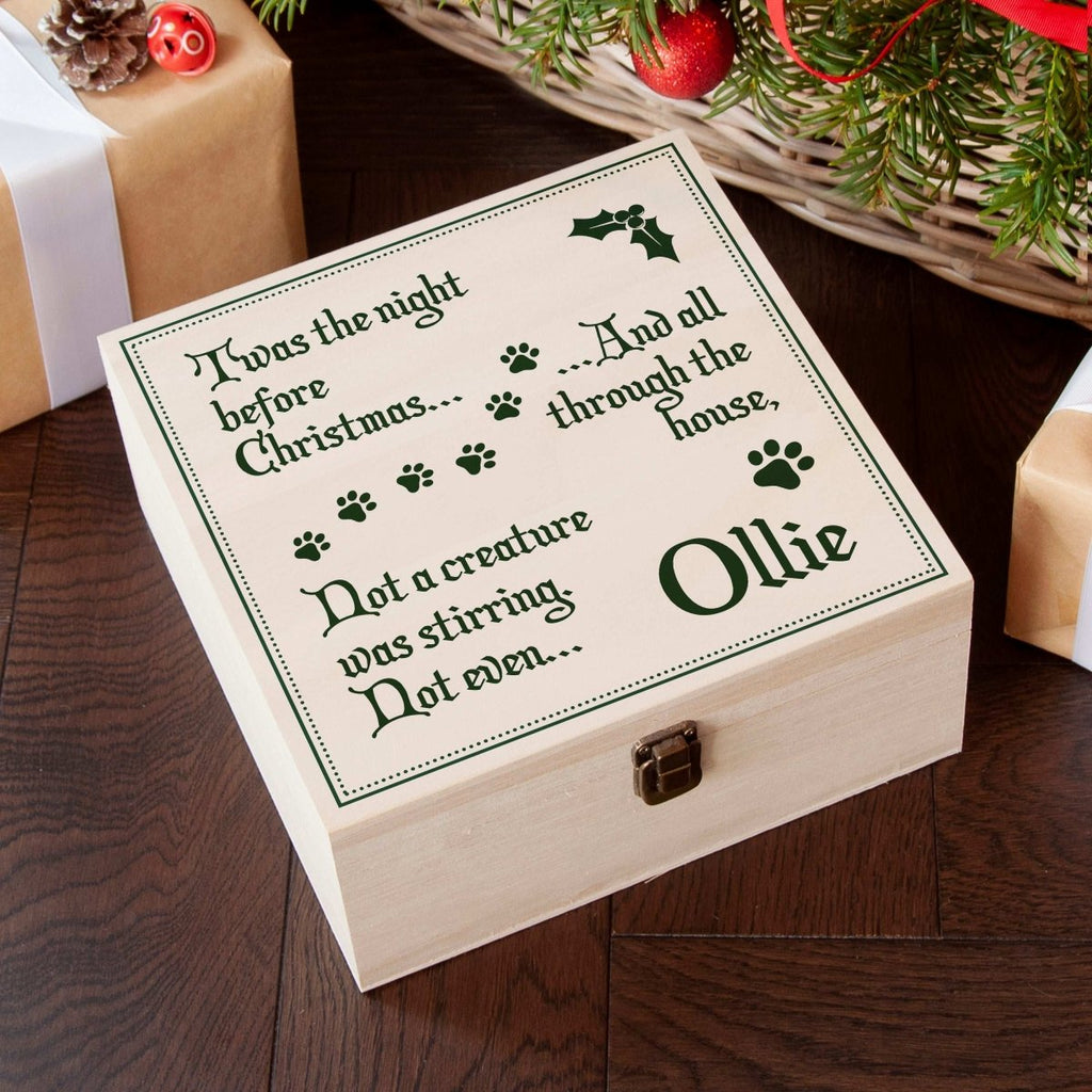 Personalised Pets T'was The Night Before Christmas Eve Box