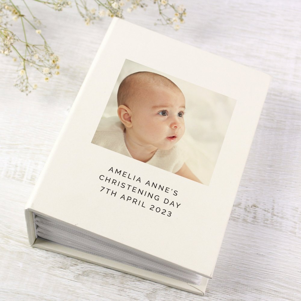 Personalised Photo Upload 6x4 Inch Photo Album With Sleeves