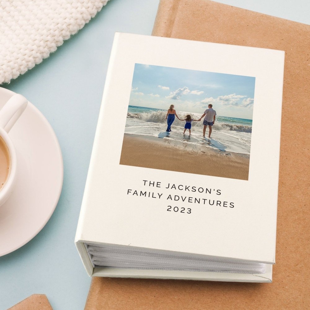Personalised Photo Upload 6x4 Inch Photo Album With Sleeves