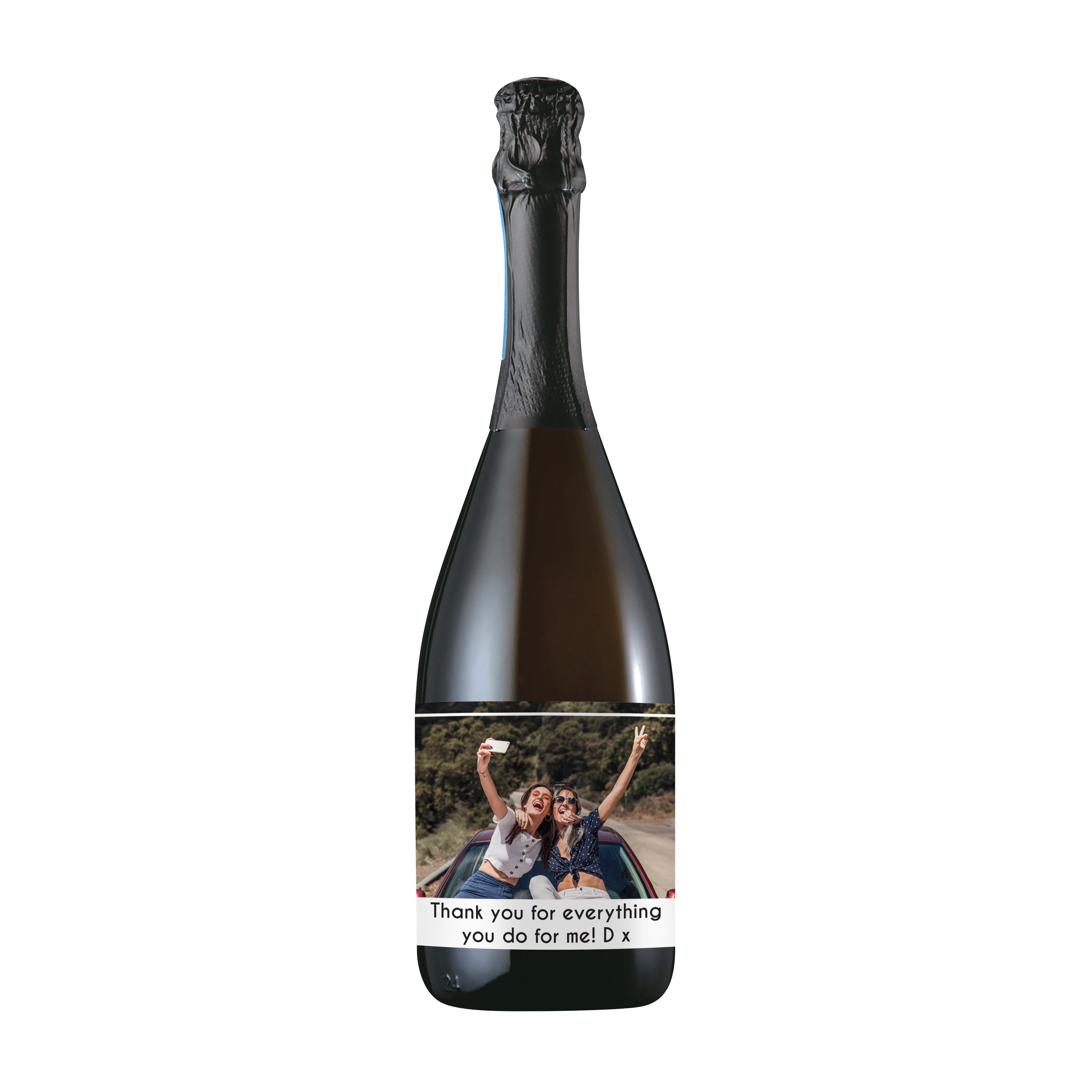Personalised Photo Upload Bottle Of Prosecco