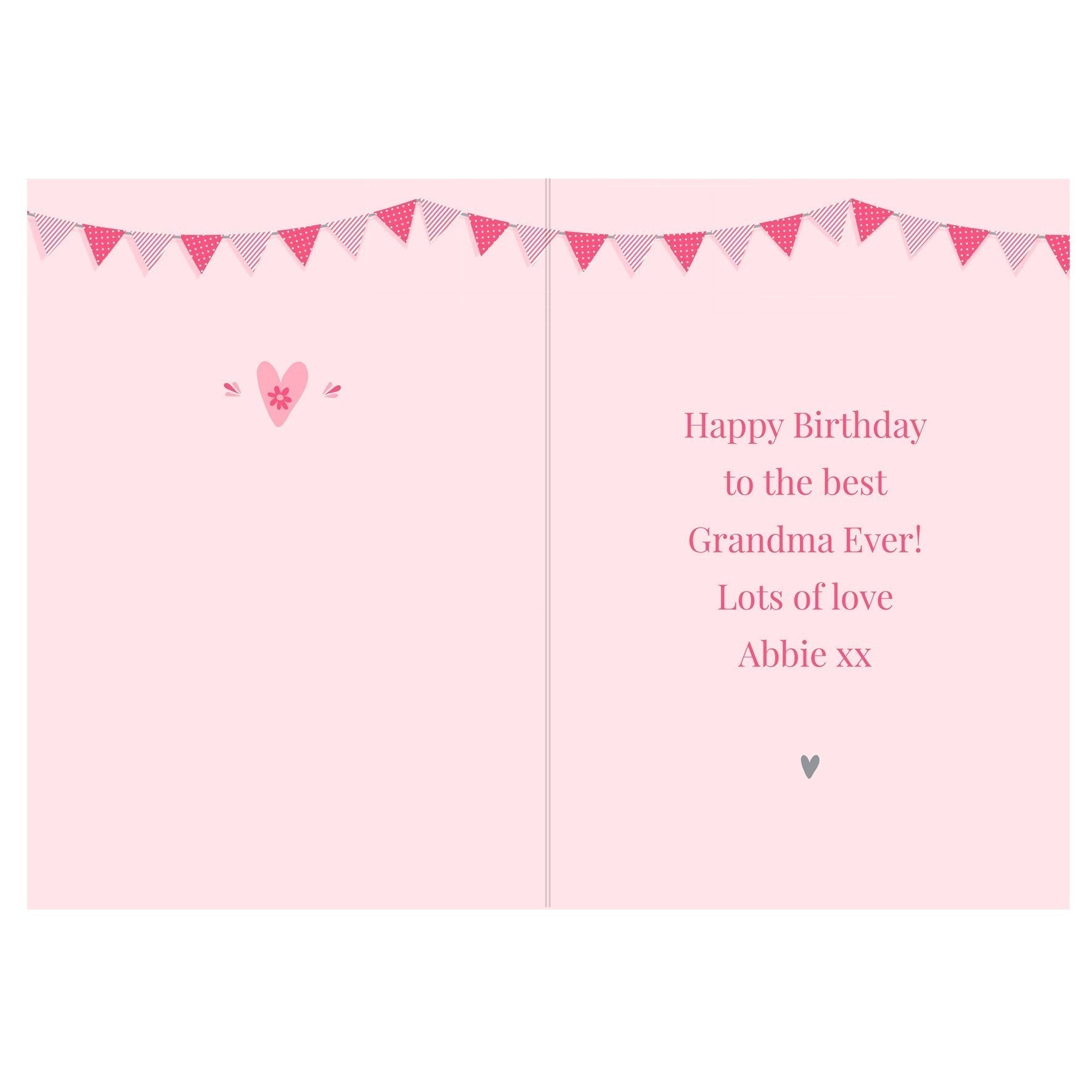 Personalised Pink Promoted To Card