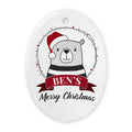 Personalised Personalised Polar Bear Christmas Decoration